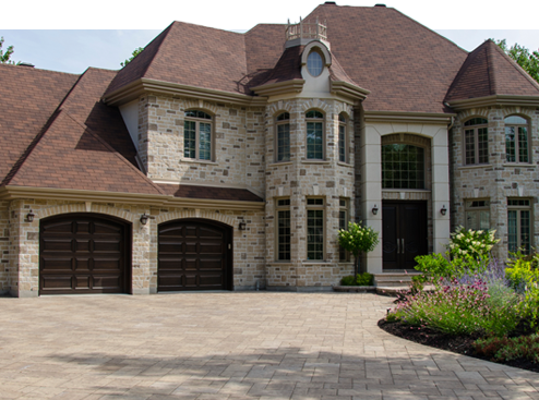 2 Story Brick house with lots of windows to wash